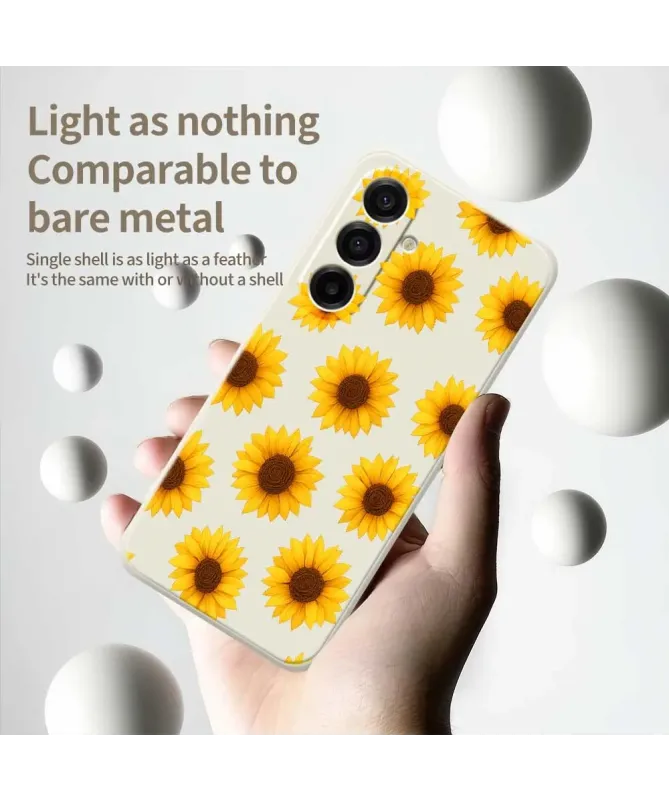 Coque Samsung Galaxy A17 5G Champ de Tournesols