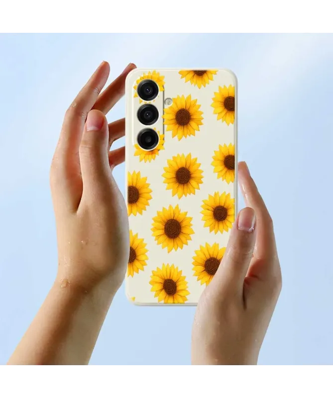 Coque Samsung Galaxy A17 5G Champ de Tournesols