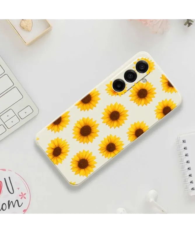 Coque Samsung Galaxy A17 5G Champ de Tournesols