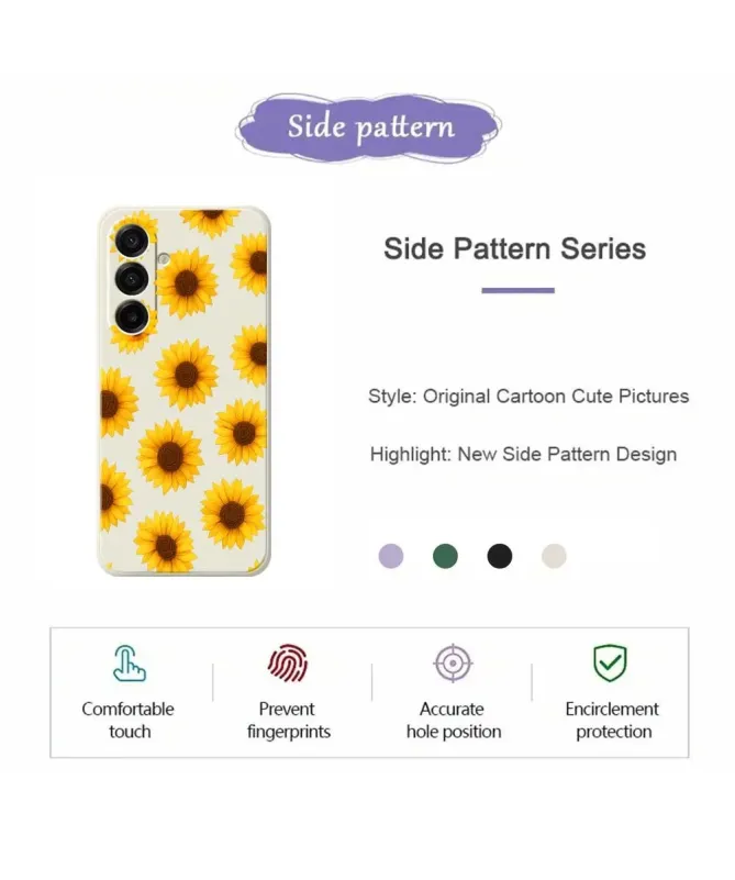 Coque Samsung Galaxy A17 5G Champ de Tournesols