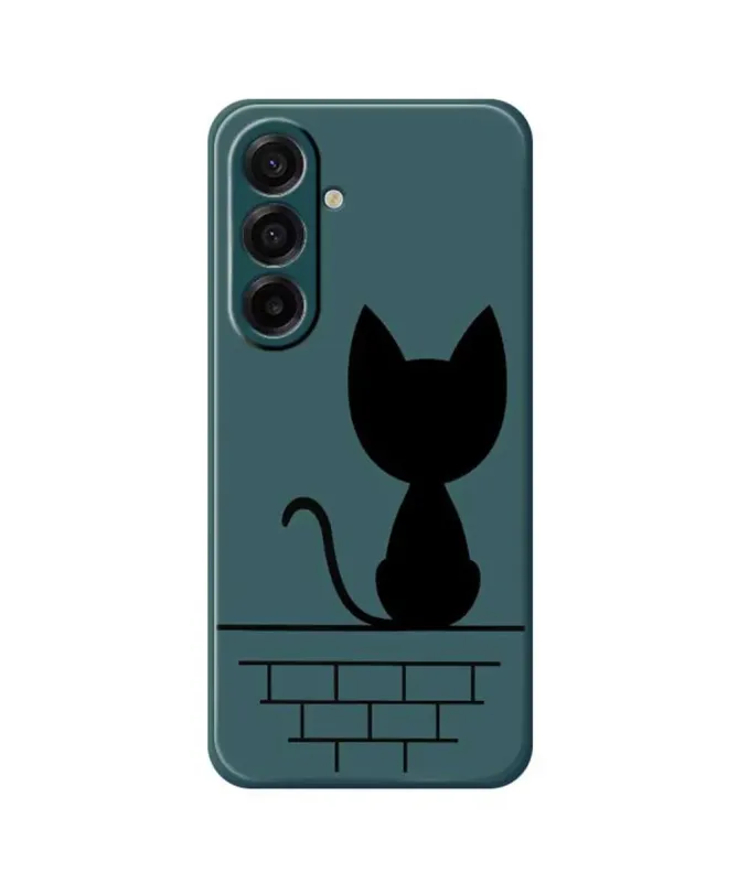 Coque Samsung Galaxy A17 5G Chat sur le Mur