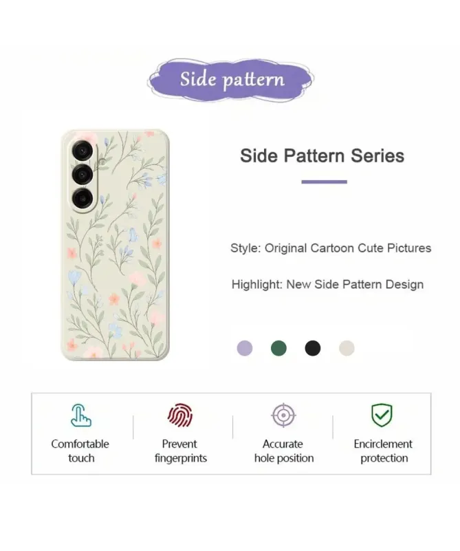 Coque Samsung Galaxy A17 5G Croquis Champêtre