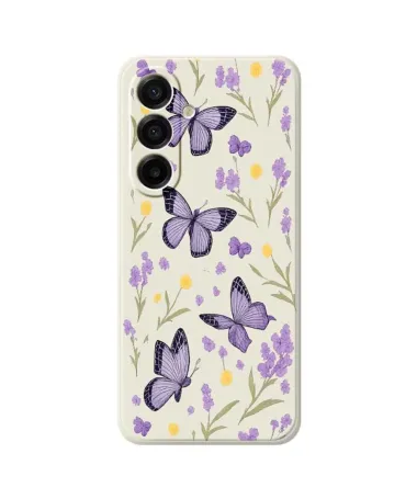 Coque Samsung Galaxy A17 5G Papillons de Lavande