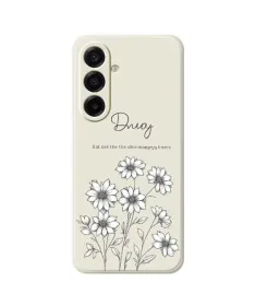 Coque Samsung Galaxy A17 5G Croquis de Fleurs Sauvages