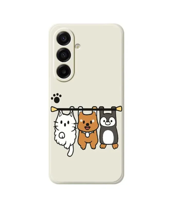 Coque Samsung Galaxy A17 5G Animaux Suspendus