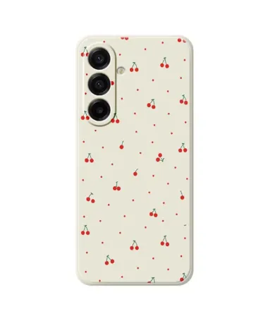 Coque Samsung Galaxy A17 5G Cerises Kawaii