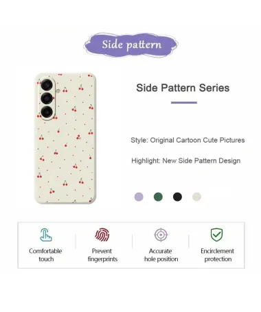 Coque Samsung Galaxy A17 5G Cerises Kawaii