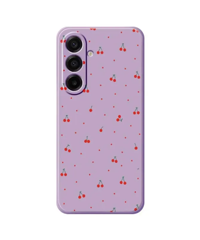 Coque Samsung Galaxy A17 5G Cerises Kawaii