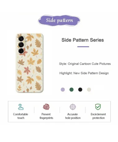 Coque Samsung Galaxy A17 5G Feuilles d'Automne