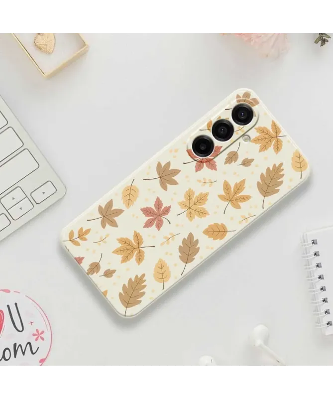Coque Samsung Galaxy A17 5G Feuilles d'Automne