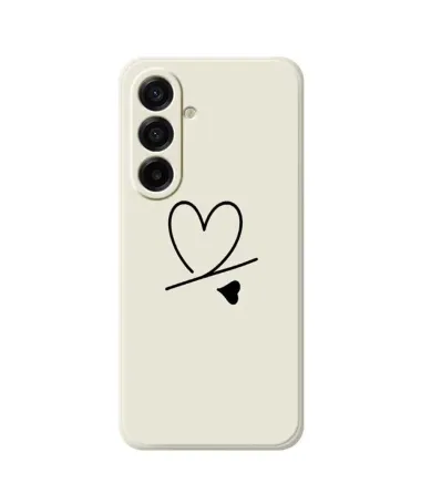 Coque Samsung Galaxy A17 5G Cœur Minimaliste