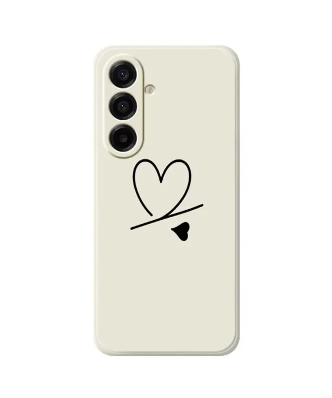 Coque Samsung Galaxy A17 5G Cœur Minimaliste