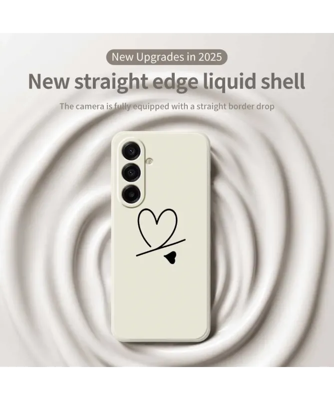 Coque Samsung Galaxy A17 5G Cœur Minimaliste