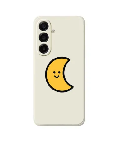 Coque Samsung Galaxy A17 5G Lune Souriante