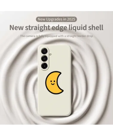 Coque Samsung Galaxy A17 5G Lune Souriante