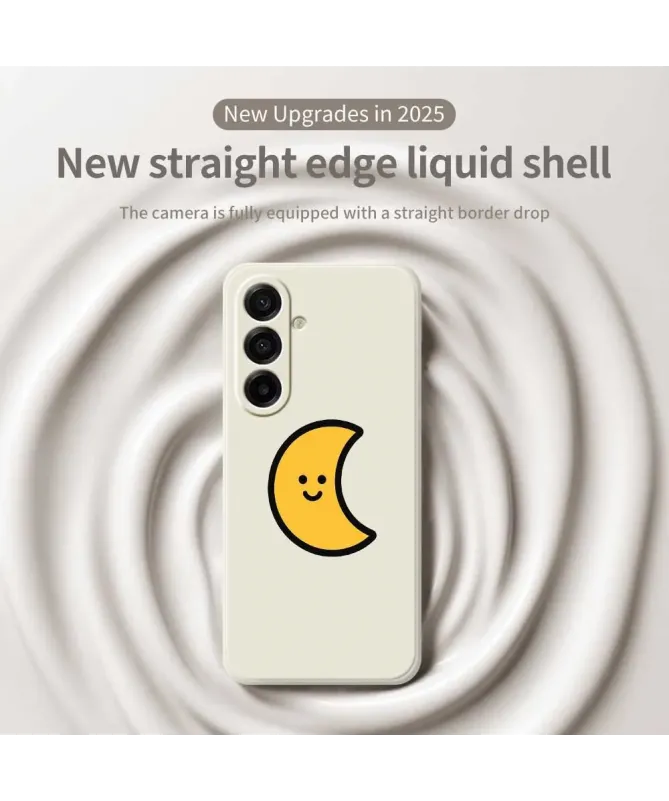 Coque Samsung Galaxy A17 5G Lune Souriante