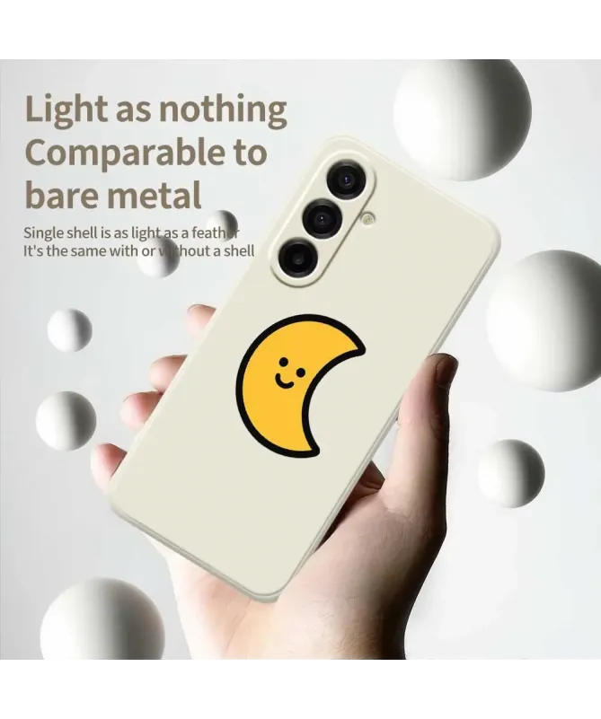 Coque Samsung Galaxy A17 5G Lune Souriante