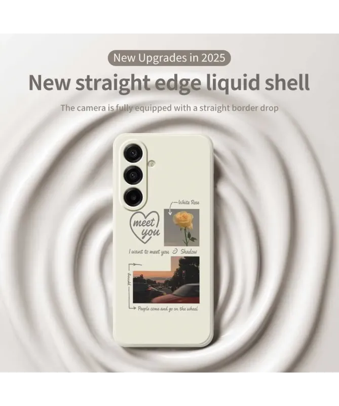 Coque Samsung Galaxy A17 5G "Meet You" Rétro