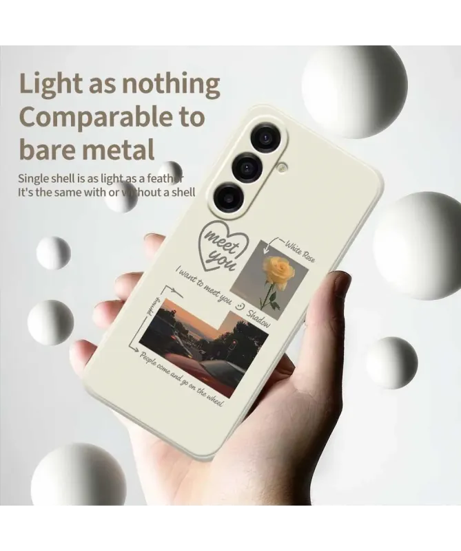 Coque Samsung Galaxy A17 5G "Meet You" Rétro
