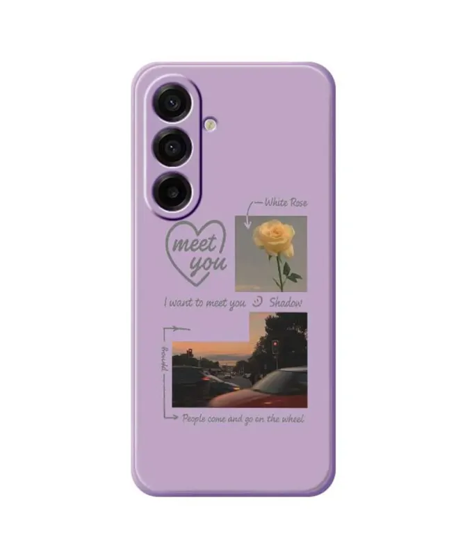 Coque Samsung Galaxy A17 5G "Meet You" Rétro