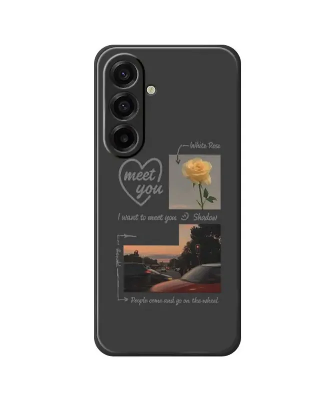 Coque Samsung Galaxy A17 5G "Meet You" Rétro