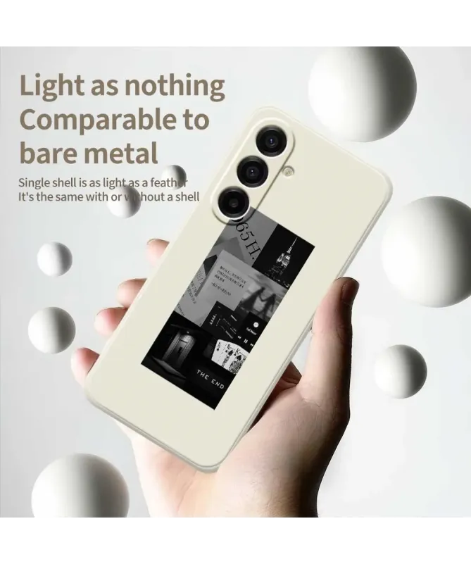 Coque Samsung Galaxy A17 5G Collage Noir et Blanc