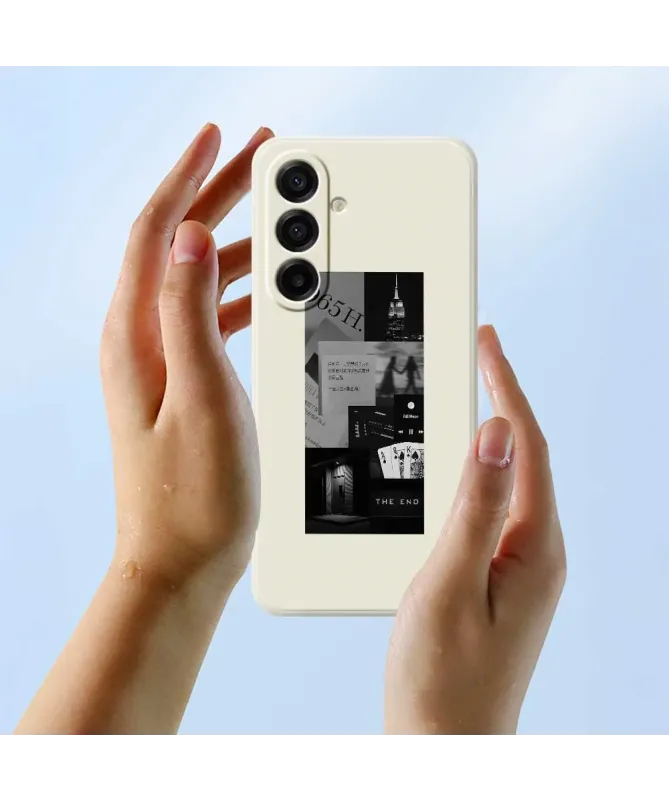 Coque Samsung Galaxy A17 5G Collage Noir et Blanc