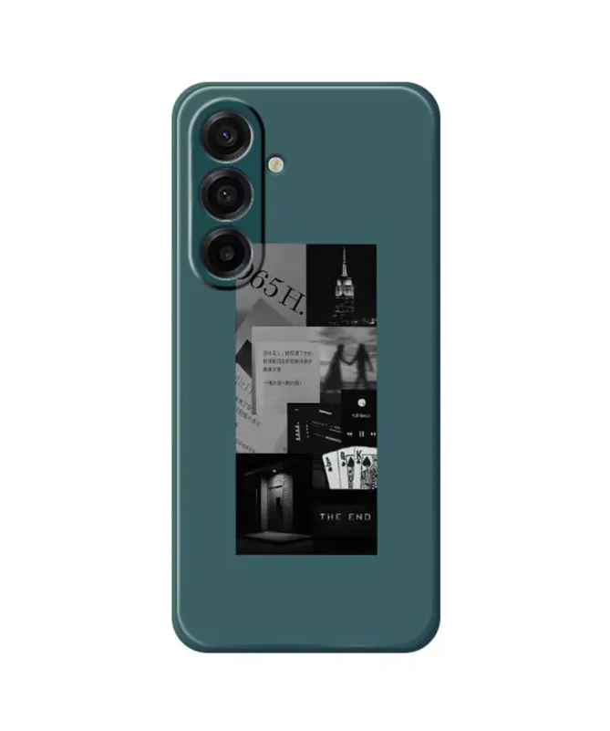 Coque Samsung Galaxy A17 5G Collage Noir et Blanc