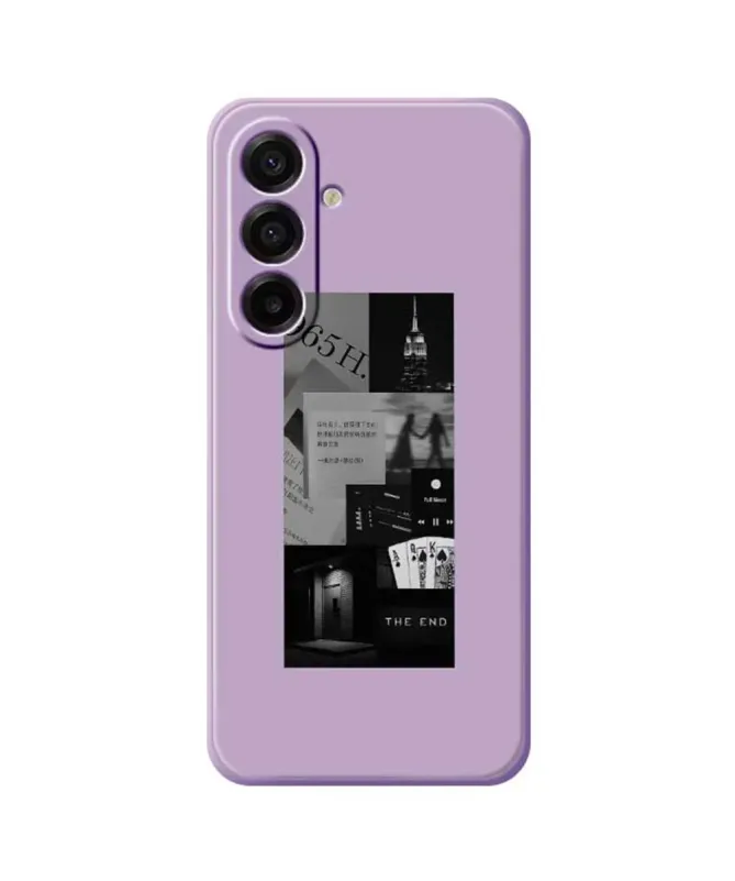 Coque Samsung Galaxy A17 5G Collage Noir et Blanc