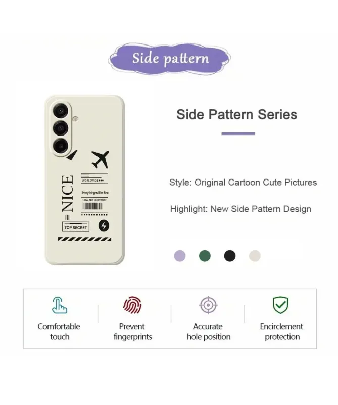 Coque Samsung Galaxy A17 5G Billet d'Avion