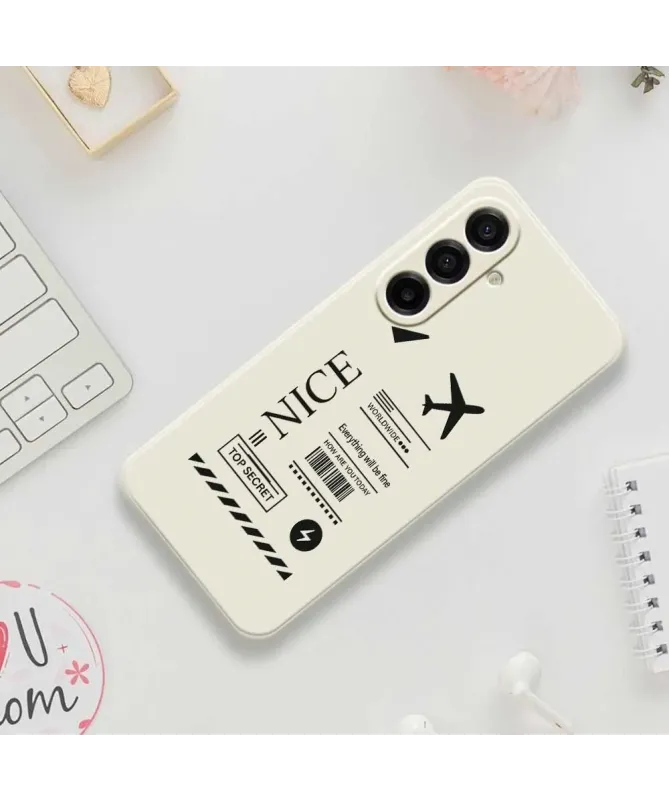 Coque Samsung Galaxy A17 5G Billet d'Avion