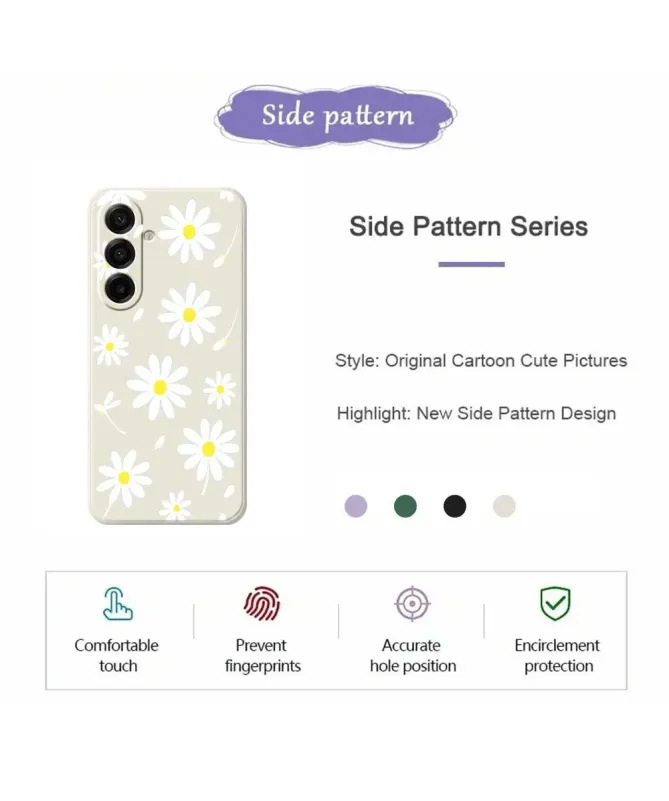 Coque Samsung Galaxy A17 5G Marguerites