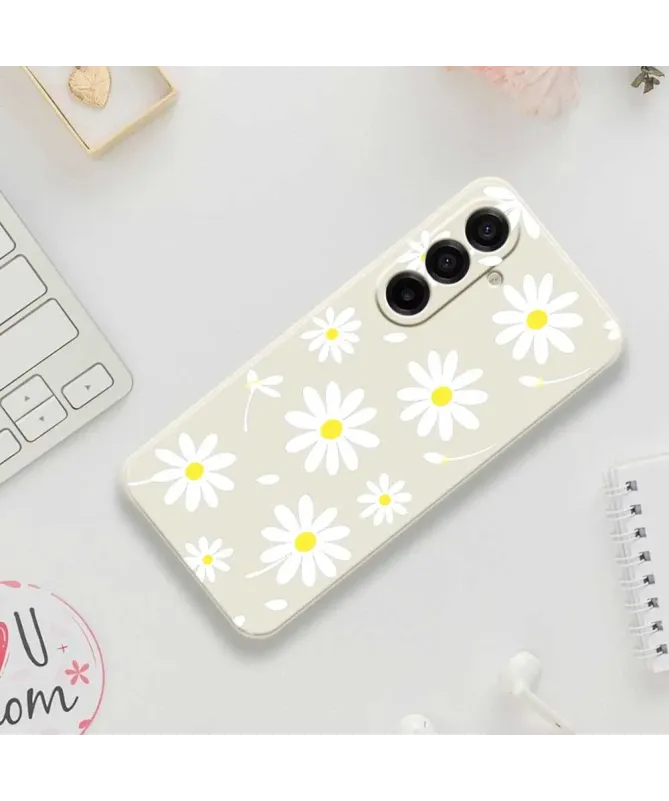 Coque Samsung Galaxy A17 5G Marguerites