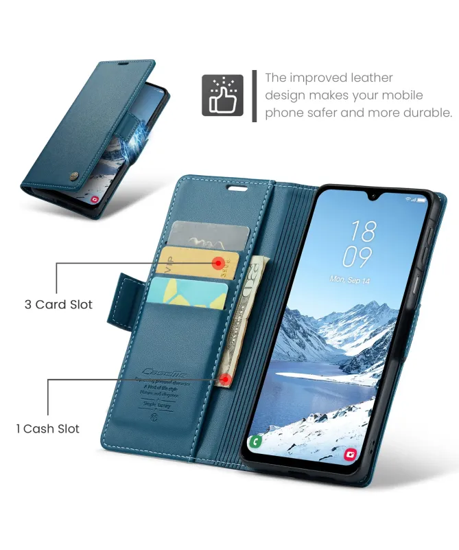 Housse Samsung Galaxy A17 5G Protection complète 023 Series Bleu Paon - photo 2