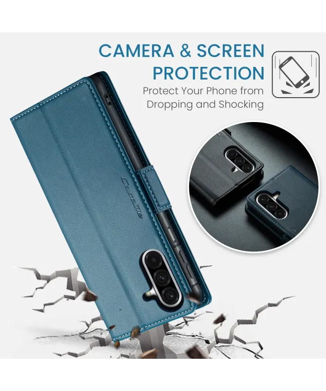Housse Samsung Galaxy A17 5G Protection complète 023 Series Bleu Paon - photo 6