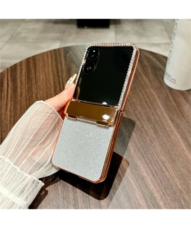 Coque Xiaomi Mix Flip 2 Bijou Paillettes et Strass