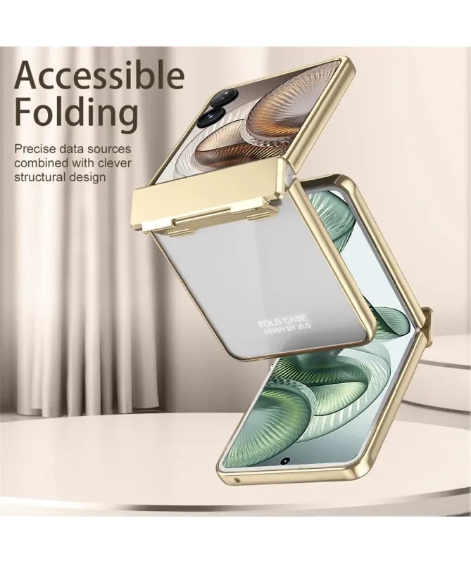 Coque Xiaomi Mix Flip 2 Intégrale Cadre Métallisé