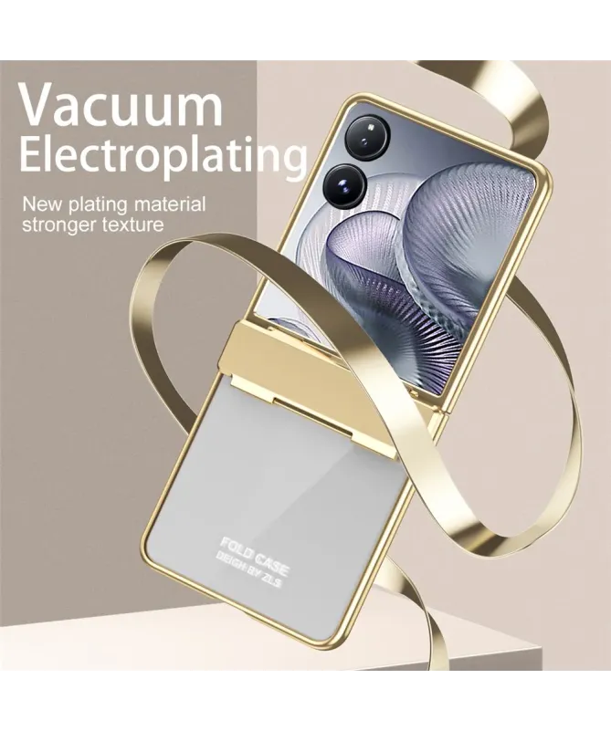 Coque Xiaomi Mix Flip 2 Intégrale Cadre Métallisé