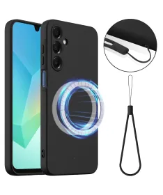 Coque Samsung Galaxy A17 5G Silicone Liquide MagSafe, Lanière