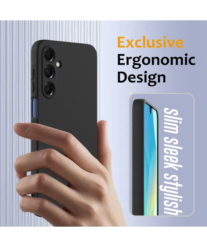 Coque Samsung Galaxy A17 5G Silicone Liquide MagSafe, Lanière