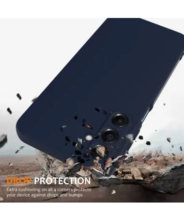 Coque Samsung Galaxy A17 5G Silicone Liquide MagSafe, Lanière