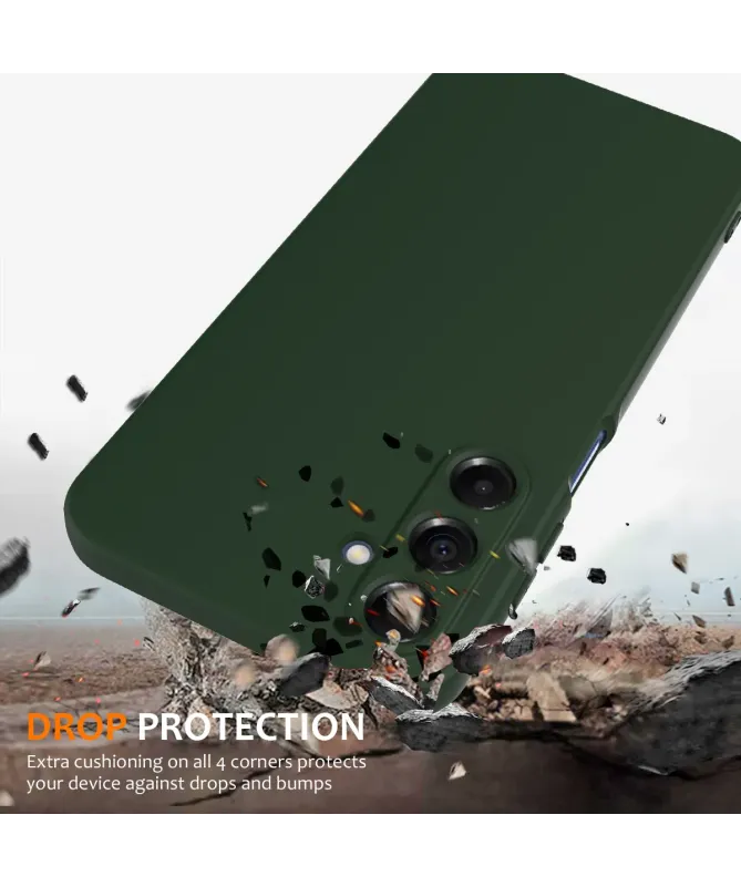 Coque Samsung Galaxy A17 5G Silicone Liquide MagSafe, Lanière