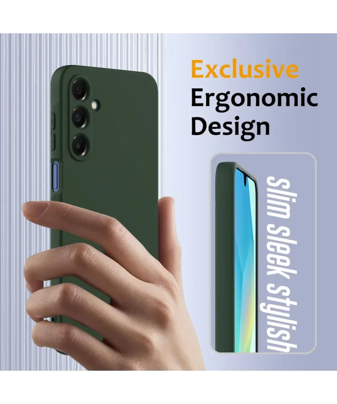 Coque Samsung Galaxy A17 5G Silicone Liquide MagSafe, Lanière