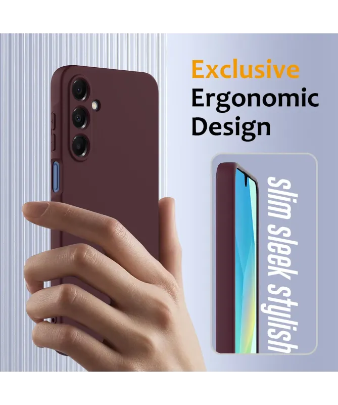 Coque Samsung Galaxy A17 5G Silicone Liquide MagSafe, Lanière