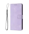 Housse Portefeuille Samsung Galaxy A17 5G Toucher Doux Violet
