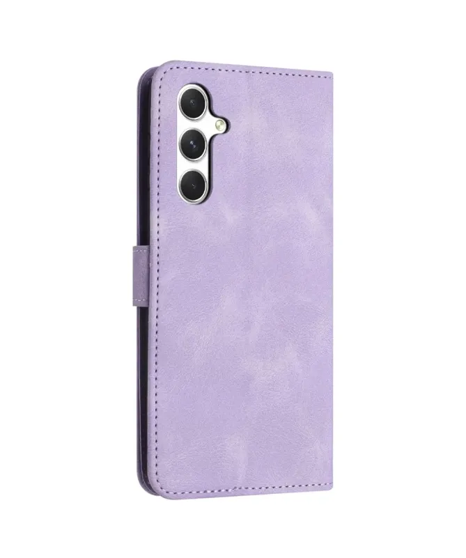 Housse Portefeuille Samsung Galaxy A17 5G Toucher Doux Violet