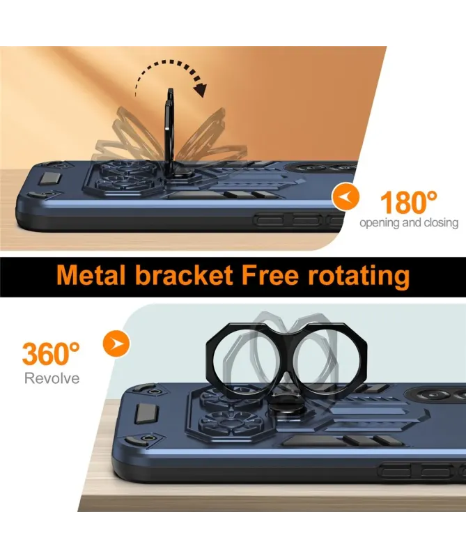 Coque Armure Samsung Galaxy A17 5G Anneau Support