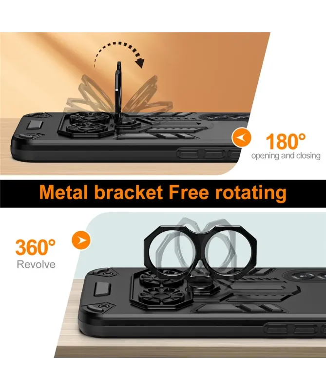 Coque Armure Samsung Galaxy A17 5G Anneau Support