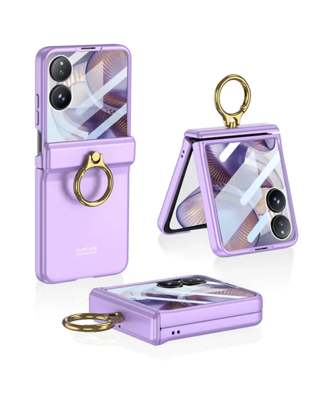 Coque Xiaomi Mix Flip 2 Anneau Support et Charnière Magnétique