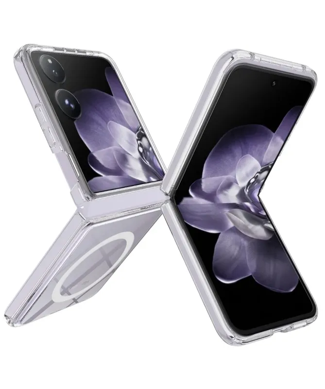 Coque Xiaomi Mix Flip 2 Transparente MagSafe | Sorra